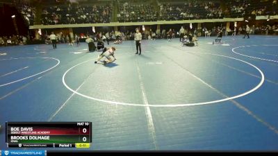 108 lbs Cons. Round 4 - Brooks Dolmage, Iowa vs Boe Davis, Sebolt Wrestling Academy