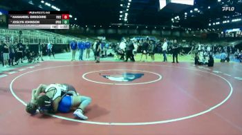 105 lbs Semifinal - Joslyn Johnson, Flagler Palm Coast vs Hananeel Gregoire, Freedom