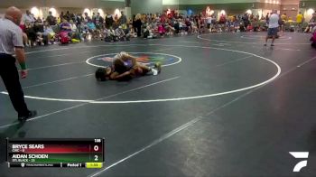 138 lbs Round 4 (6 Team) - Aidan Schoen, STL Black vs Bryce Sears, CWC