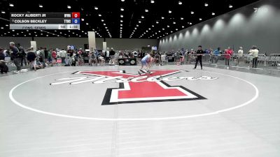 70 lbs Cons. Semis - Rocky Aliberti Jr, Black Fox Wrestling Academy vs Colson Beckley, Team Tulsa Wrestling Club