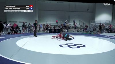 80 kg 5th Place Match - Jakob Hoke, MVKWA Graham Youth Wrestling Club vs William Fullhart, Northeast Iowa Wrestling Club