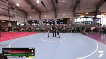 58 lbs Cons. Round 3 - Christian Huynh, Warrior Trained Wrestling vs Tae Romo, ReZults Wrestling