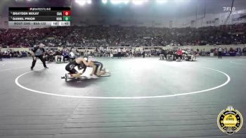 B5A-132 lbs Cons. Round 1 - Brayden Mixay, Carl Albert vs Daniel Prior, Noble