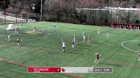 Replay: Dickinson vs Catholic | Mar 1 @ 3 PM