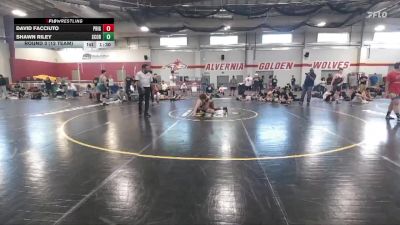 155 lbs Round 3 (12 Team) - David Facciuto, Prime Gold vs Shawn Riley, Scorpions
