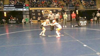 60 lbs Round Of 32 - Aubrey Stehr, Tri-Valley vs Wren Rapsinski, Highlands