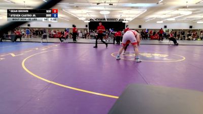 92 lbs Semis - Sean Brown, West Coast Regional Training Center vs Steven Castro Jr., Swamp Monsters Wrestling Club