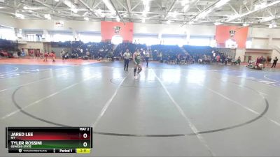 149 lbs Semifinal - Jared Lee, RIT vs Tyler Rossini, Oswego State