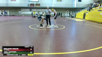 113 lbs Champ. Round 1 - Noel Santiago, Woodburn vs Benjamin Mercer, St. Helens