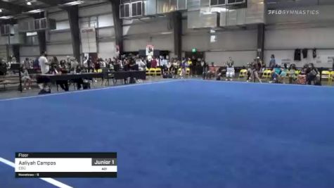 Aaliyah Campos - Floor, EBG - 2021 Region 1 Women's Championships