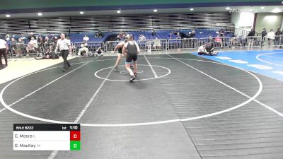 170 lbs Consi Of 16 #1 - Chris Moore, IL vs Grant MacKay, PA