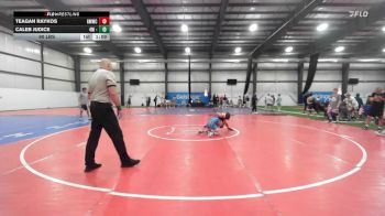 90 lbs Rr Rnd 1 - Teagan Raykos, Gold Medal WC - BHS vs Caleb Judice, 4M - BHS