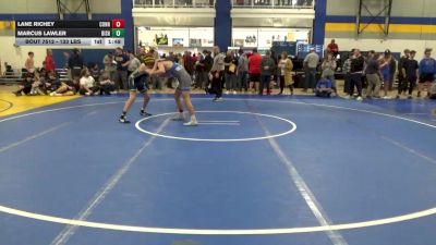 133 lbs Final - Lane Richey, Connellsville vs Marcus Lawler, Bishop McDevitt