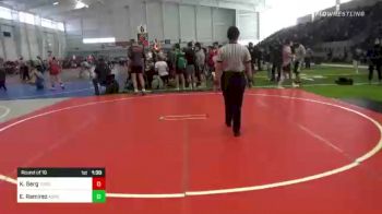 123 lbs Round Of 16 - Kaidance Gerg, Toros WC vs Elena Ramirez, Adrenaline