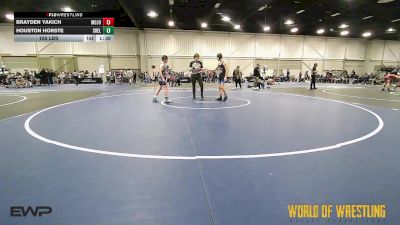 105 lbs Quarterfinal - Brayden Yakich, MOJO Mulisha 14U vs Houston Horste, Shelton Wrestling Academy 14U