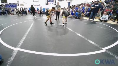 80 lbs Final - Bladimir Trevino, Madill Takedown vs River Holcomb, Tecumseh Youth Wrestling