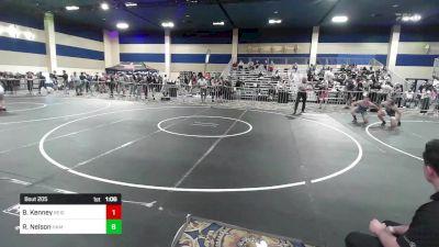 150 lbs Round Of 16 - Brock Kenney, Reign WC vs Robert Nelson, Hammers WC