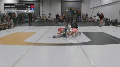 100 lbs Rr Rnd 2 - Brynn Engel, Badger Girls Elite - GK12E vs Molly Mooney, PA West Yellow - GK12E