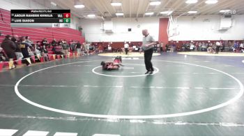 122 lbs Cons. Round 2 - Luis Siason, Irvington vs Abdur Raheem Khwaja, Vallejo