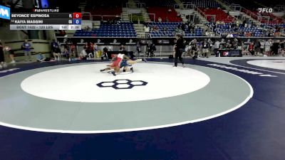 120 lbs Champ. Rd Of 64 - Beyonce' Espinosa, FL vs Kaiya Maggini, CA