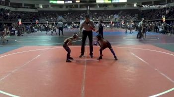 43 lbs Round Of 16 - Koda Masayesva, NMPAL vs Ayzen Chairez, Dumas Youth Wrestling Club, Inc.