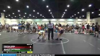 98 lbs Round 7 (8 Team) - Tristan Horn, Southside Mafia vs Bradley Patterson, Kame Style