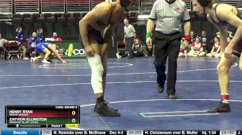 2A-170 lbs Cons. Round 5 - Henry Ryan, Mount Vernon vs Zayvion Ellington, Sergeant Bluff-Luton