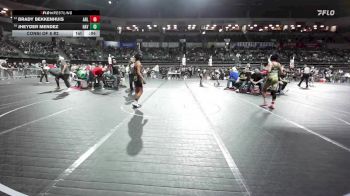 112 lbs Quarterfinal - Greyson Wachenheim, North Hunterdon vs Shamone Alvarez, Predators