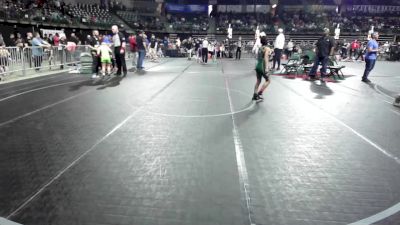 85 lbs Consi Of 16 #2 - Christopher Riley, Cja vs Jaxon Tanelli, Bitetto Trained Wrestling