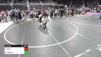 81 lbs Semifinal - Tyson Coleman, Colorado Outlaws vs Andrew Fronapfel, Chaparral WC