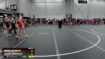 138 lbs Round 4 (8 Team) - Youssef Abdelsalam, Division-1 TC vs Robbie Kammerman, South Side WC Blue