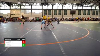 83-88 lbs Quarterfinal - Landon Jaski, Alber Athletics Wrestling Club vs Bobby Rousseve-Ross, Englewood Live Wire