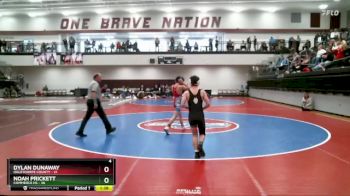 106 lbs 4th Wrestleback (16 Team) - Dylan Dunaway, Oglethorpe County vs Noah Prickett, Commerce Hs