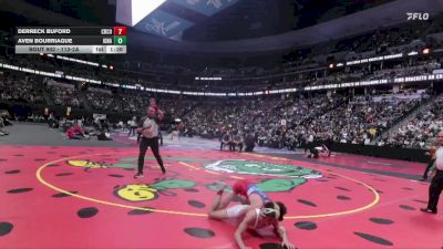 113-2A 1st Place Match - Derreck Buford, Crowley County vs Aven Bourriague, Ignacio