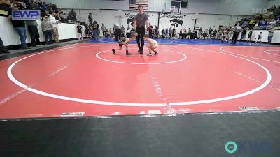 49 lbs Round Of 16 - Cooper Simpson, Salina Wrestling Club vs Jax Miller, HURRICANE WRESTLING ACADEMY