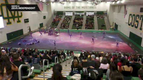 ZEUS Independent "Merced CA" at 2026 WGI Guard Manhattan Beach Regional+
