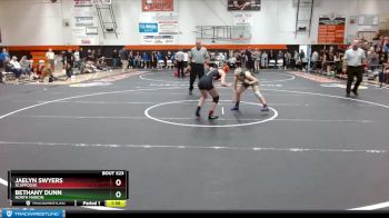 110 lbs 3rd Place Match - Jaelyn Swyers, Scappoose vs Bethany Dunn, North Marion