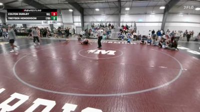 126 lbs Round 4 (8 Team) - Treysen Henderson, Lyman vs Colton Dudley, Valley