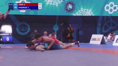 72 kg Qualif. - Xin Chen, China vs Timur Nadorgin, Israel