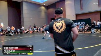 167 lbs Quarterfinal - Enzo Hernandez, Missouri Outlaws vs Aiden Tucker, Alpha Elite