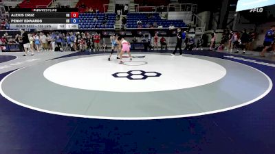 105 lbs Cons. Rd Of 64 - Alexis Cruz, OR vs Penny Edwards, OH