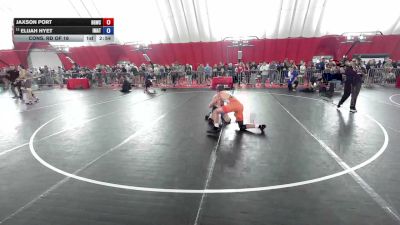 132 lbs Cons. Rd Of 16 - Jaxson Port, Big Game Wrestling Club vs Elijah Hyet, Immortal Athletics