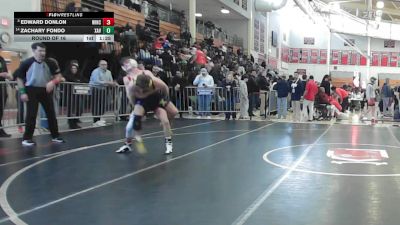 138 lbs Round Of 16 - Edward Donlon, Winchester vs Zachary Fondo, Xaverian