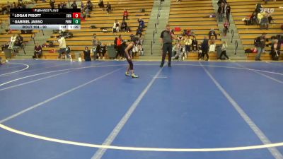 90 lbs 1st Place Match - Gabriel Jasso, Pursuit Wrestling Minnesota vs Logan Pigott, Siouxland Wrestling Academy