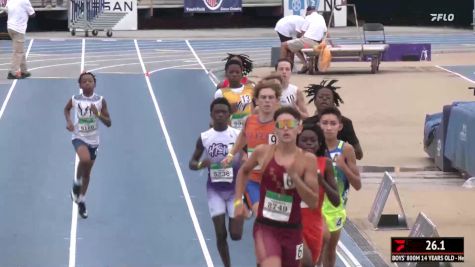 Youth Boys' 800m, Finals 4 - Age 14