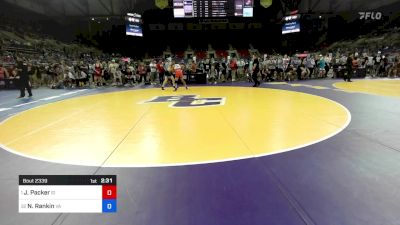 126 lbs Rnd Of 32 - Jaxton Packer, ID vs Noah Rankin, VA