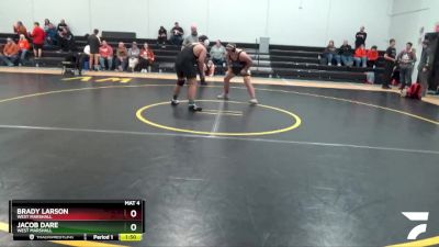 JV-24 lbs Round 3 - Brady Larson, West Marshall vs Jacob Dare, West Marshall