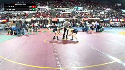 A - 118 lbs Cons. Round 3 - Kahle Hill, Corvallis vs Riley Orr, Libby / Troy