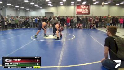 Round 2 - Brycen Murphy, Lebanon vs Tate McKinney, Dinwiddie Mat Rats