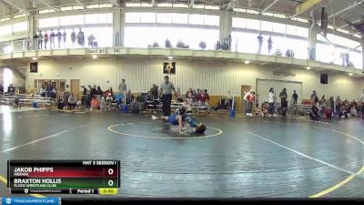 53 lbs Cons. Round 2 - Braxton Hollis, Floyd Wrestling Club vs Jakob Phipps, Indiana